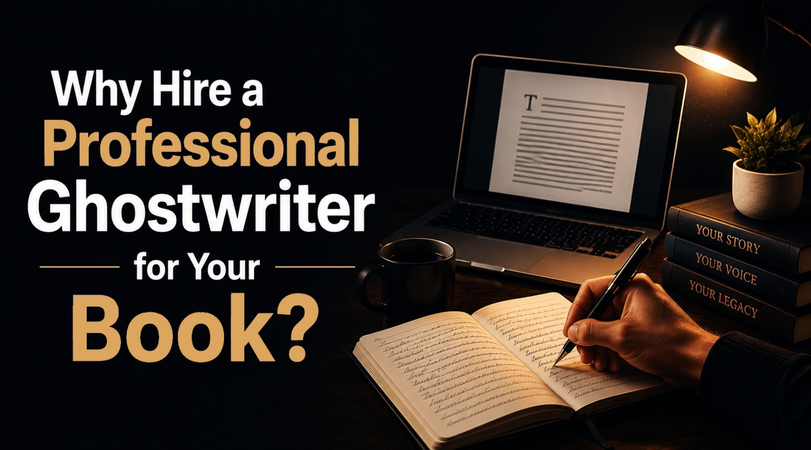 Why Hire a Professional Ghostwriter for Your Book?